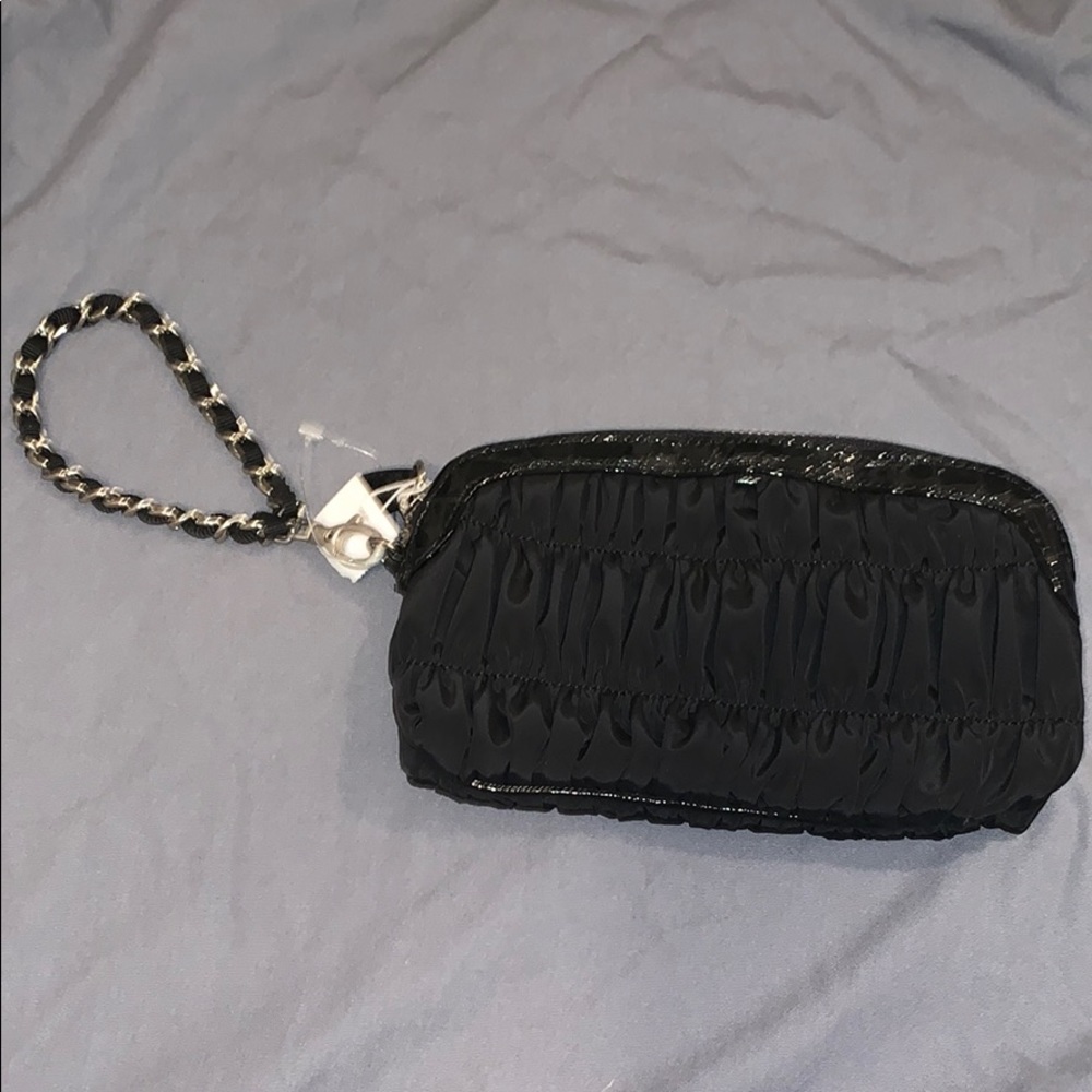 Brighton Black Wristlet